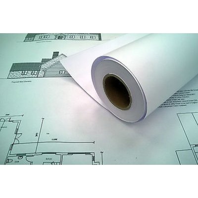 Uncoated 80gsm InkJet Paper 841mm x 90m