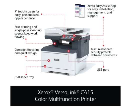 Perfect Colours - Xerox® VersaLink® C415 Color Multifunction Printer