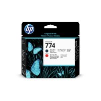 HP No. 774 Ink Printhead -Matte Black & Chromatic Red
