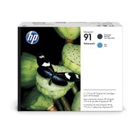 HP No. 91 Value Pack - Matte Black & Cyan