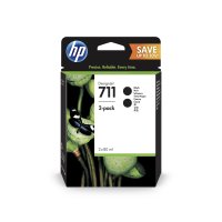 HP No. 711 Black Ink Cartridge - 80ml P2V31A