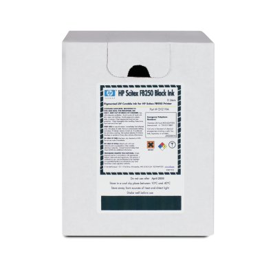 HP FB250 UV Curable Ink Black 3000ml