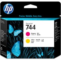 HP No. 744 Ink Printhead - Magenta & Yellow