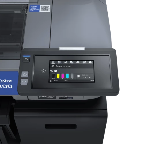 Epson SureColor SC-F6400 control panel