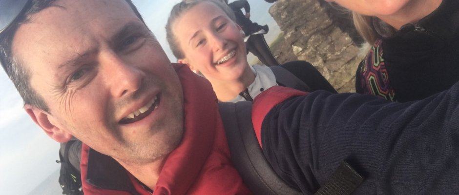 Rising to the Three Peaks Challenge - Robin Draper
