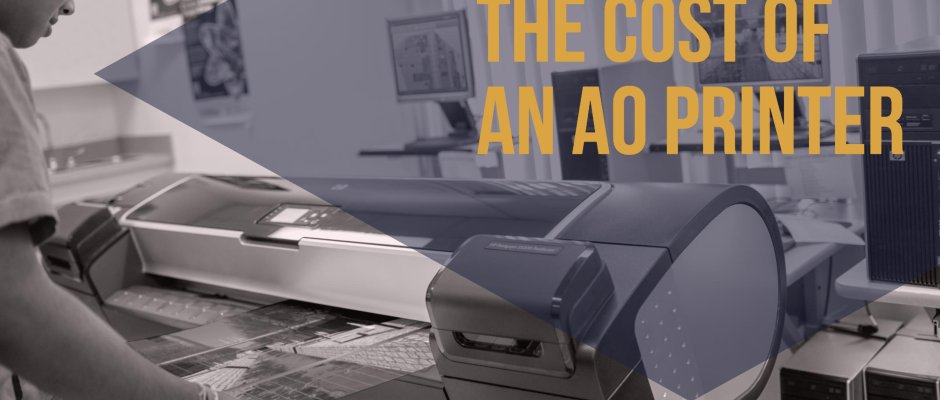 The cost of an A0 printer
