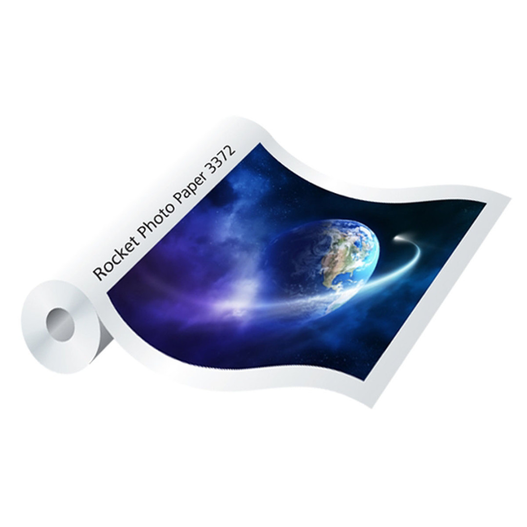 Rocket Photo Paper PE 190gsm - Satin 914mm x 60m