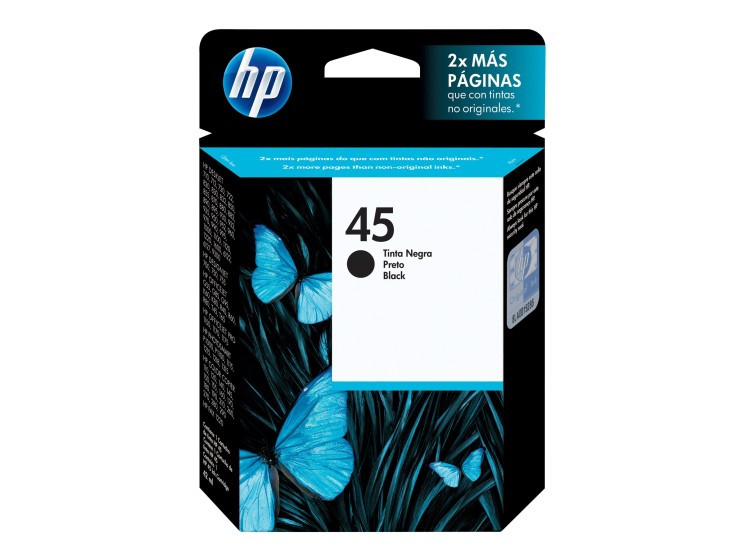 No. 45 Ink Cartridge Black - 42ml