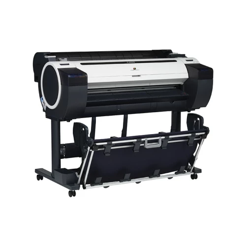 Canon iPF785 side with empty tray