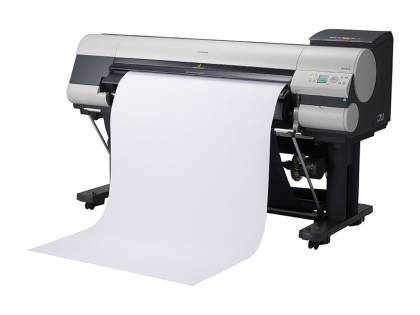 Canon iPF815 paper trail