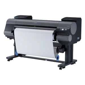Canon iPF8400 printing onto tension bar