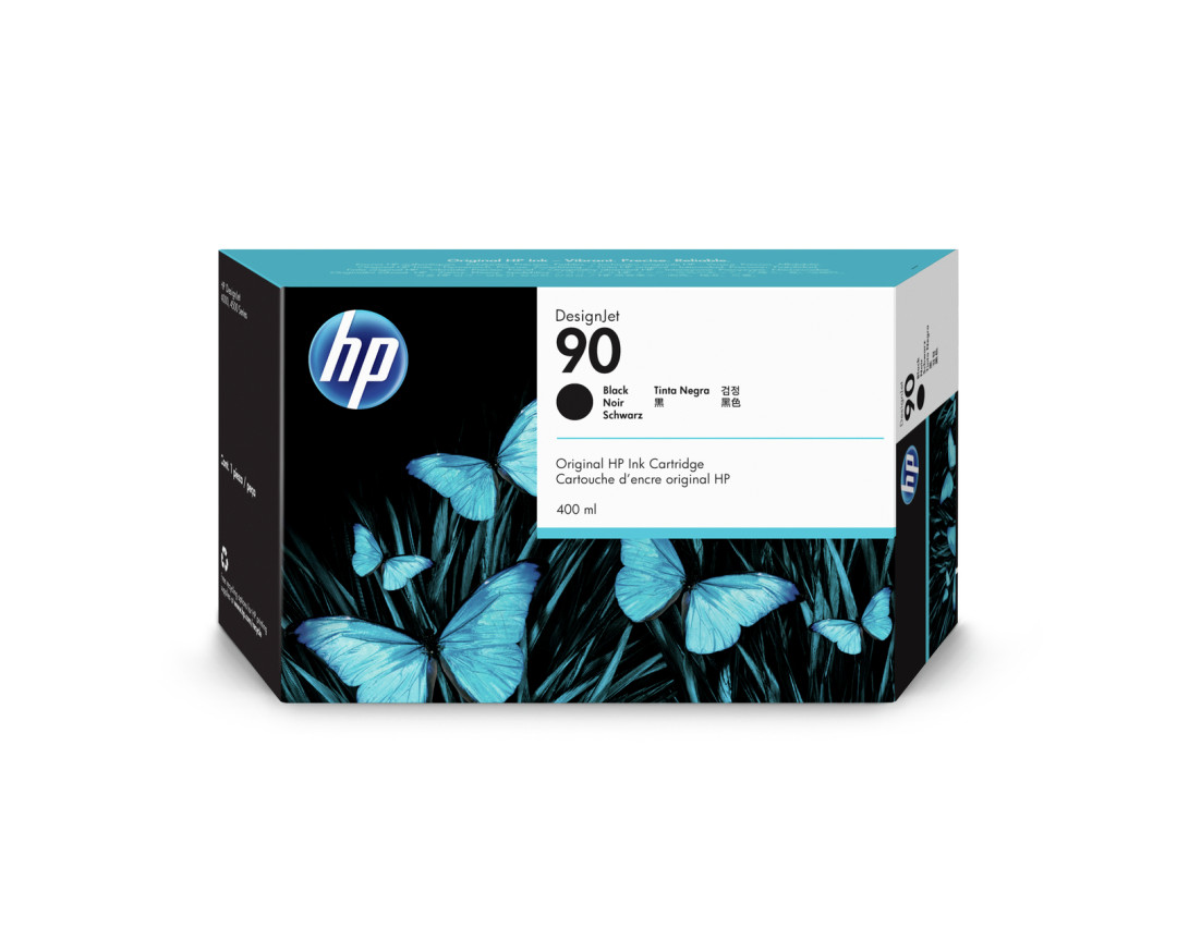 HP No. 90 Ink Cartridge Black - 400ml