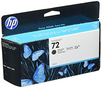 HP No. 72 Ink Cartridge Matte Black - 130ml