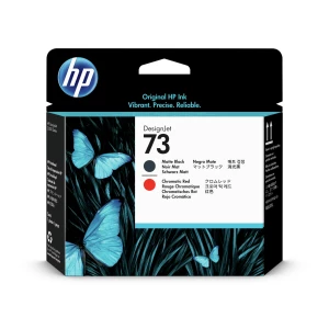 HP No. 73 Printhead - Matte Black, Chromatic Red - small thumbnail
