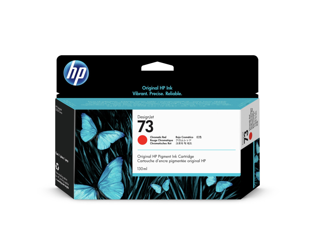 HP No. 73 Cartridge Chromatic Red - 130ml