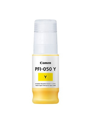 Canon - PFI-050 Yellow (Y) -70ml Ink Bottle
