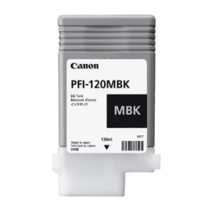 Canon - PFI-120 Matte Black (MBK) - 130ml Ink Tank - small thumbnail