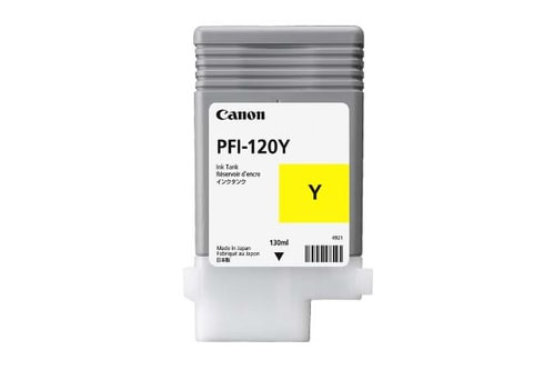 Canon - PFI-120 Yellow (Y) - 130 Ink Tank