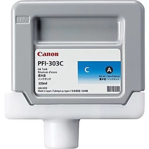 Canon - PFI-303 Cyan (C) - 330ml Ink Tank - small thumbnail
