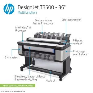 HP Designjet T3500 perspective shot