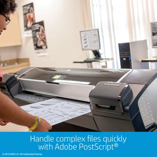 HP Designjet Z5200PS Printer Series close up