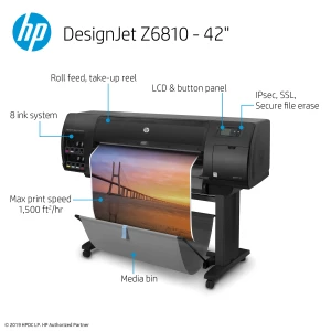 HP DesignJet Z6810 Large Format Photo Printer - 42