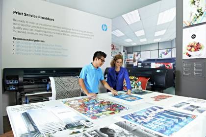 Produce stunning prints with the HP Designjet Z6600