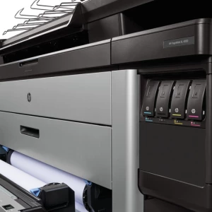 HP PageWide XL 4000 close up side profile 