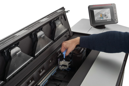 HP PageWide XL 8000 - cleaning the print bar