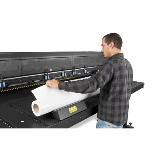 HP Latex R 1000 loading media