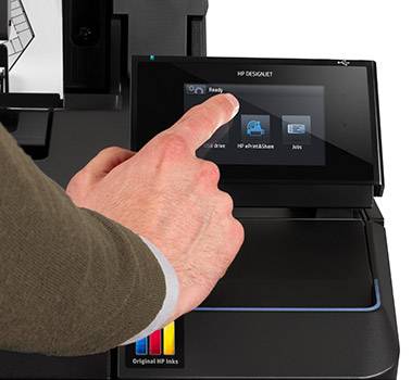 HP Designjet T930 front control pannel