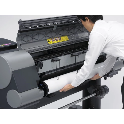 Canon iPF8400 loading media
