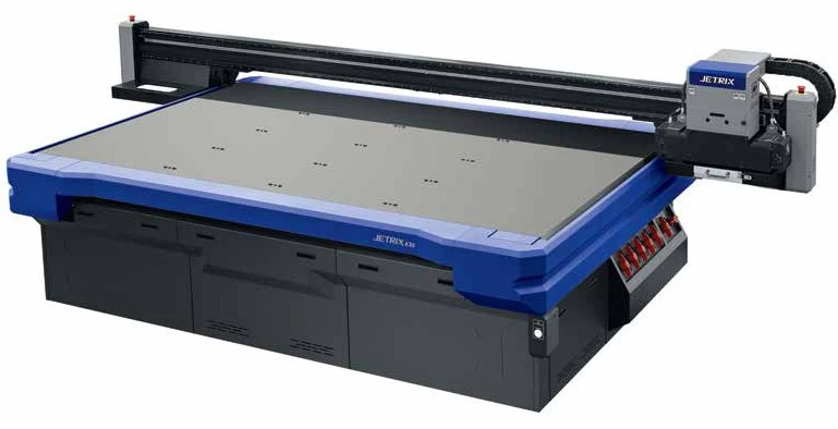 Jetrix KX6/ KX6-R ★ Robust flatbed printing