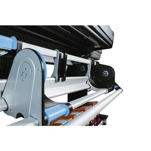 HP Latex 570m spindeless media loading