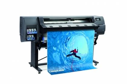 HP Latex 315 comes with the new water-based inks