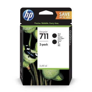 HP No. 711 Black Ink Cartridge - 80ml P2V31A - small thumbnail