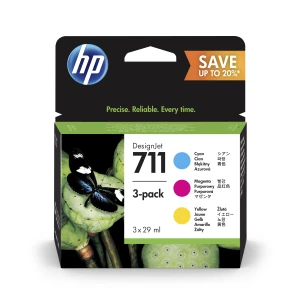 HP No. 711 Black Ink Cartridge - 80ml x 2 - small thumbnail