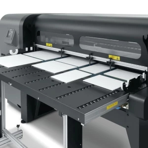HP Scitex FB 550 printing multiple boards at once