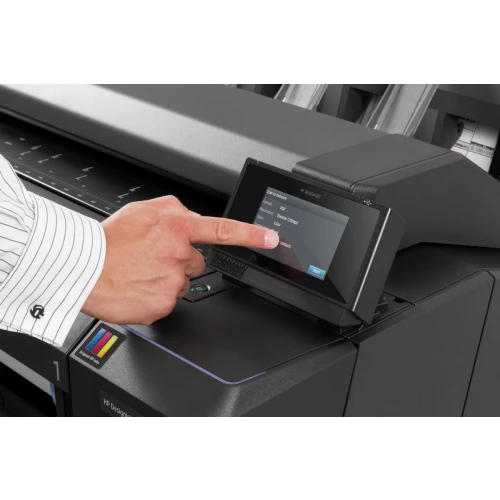 HP Designjet T2500 Touch Screen Usability