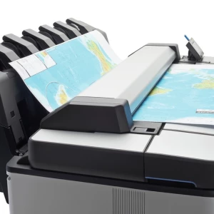 HP Designjet T3500 close up scan