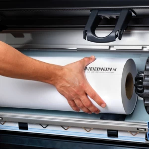 HP Designjet T7100 front loading media