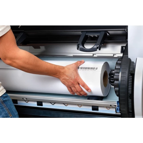 HP Designjet T7100 front loading media
