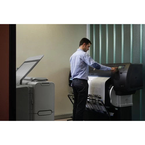 HP Designjet T7200 being used in an office