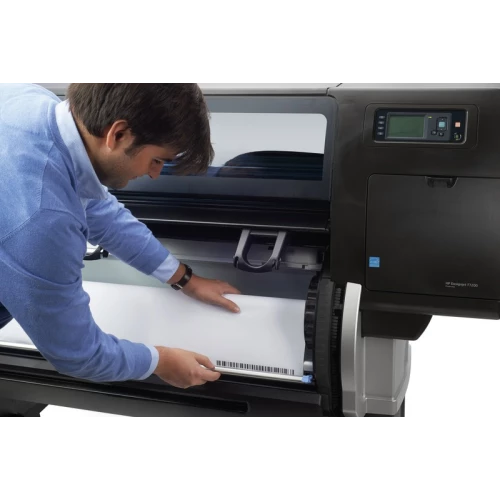 HP Designjet T7200 front media loading