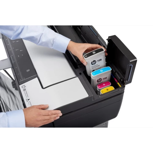 HP Designjet T830 24in inks in printer