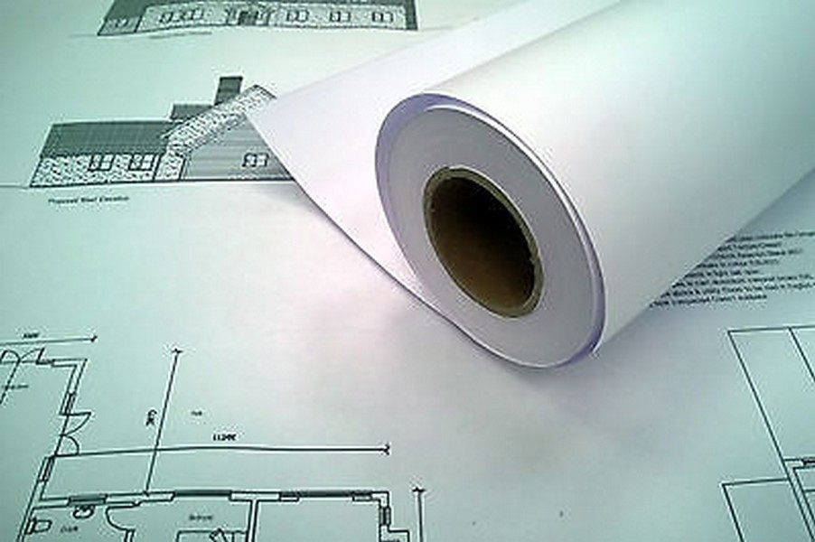 Uncoated 90gsm InkJet Paper 914mm x 50m (4 x rolls per box)