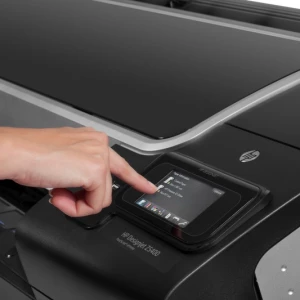 HP Designjet Z5400PS Photo Printer touch screen usability 