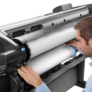 HP DesignJet Z5600 PostScript loading rolls