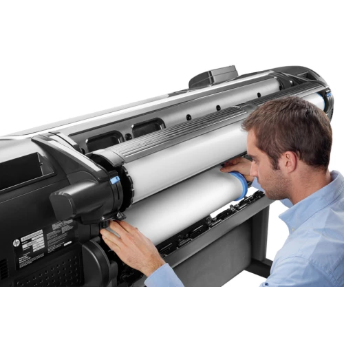 HP DesignJet Z5600 PostScript loading rolls