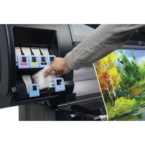 HP Designjet Z6600 Printer removing Inks